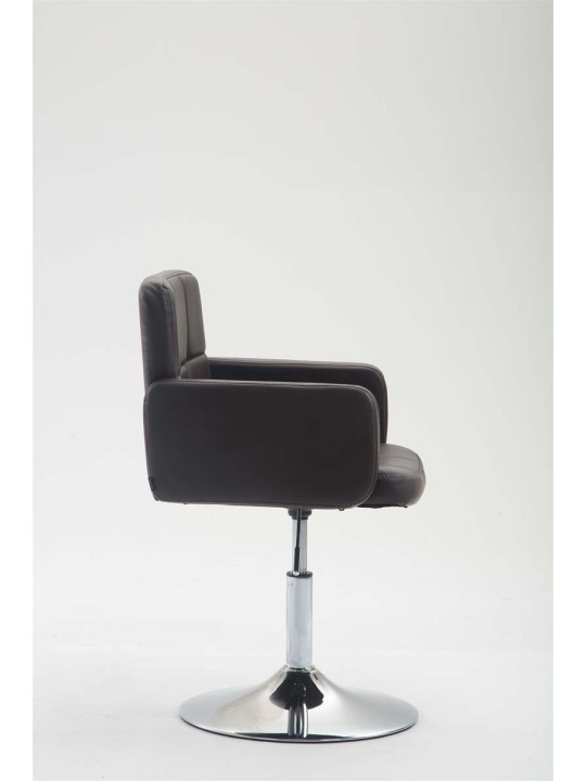 Tumbona Los Angeles polipiel, marrón