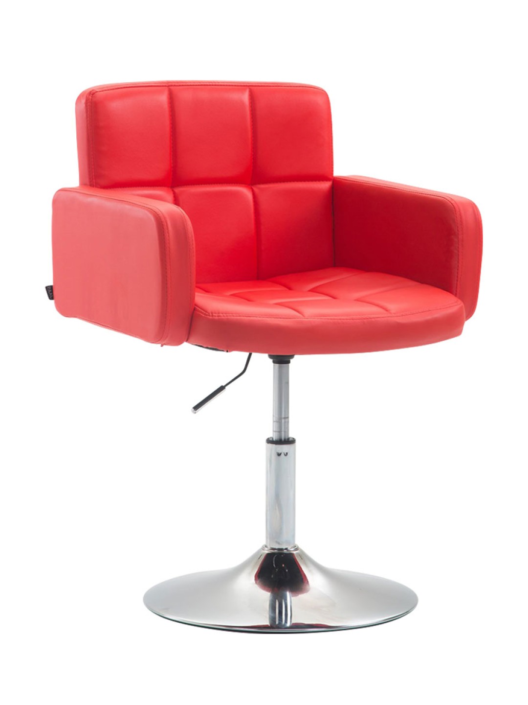 Tumbona Los Angeles polipiel, rojo