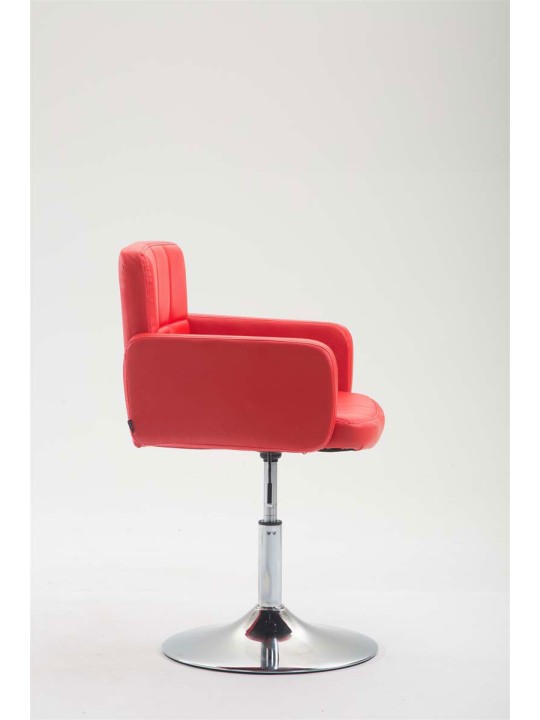 Tumbona Los Angeles polipiel, rojo Tumbona Los Angeles polipiel, rojo