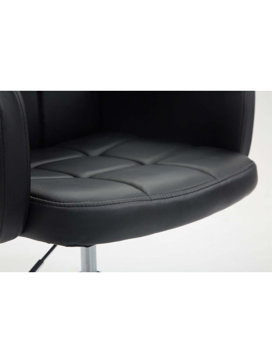 Tumbona Los Angeles polipiel, negro Tumbona Los Angeles polipiel, negro