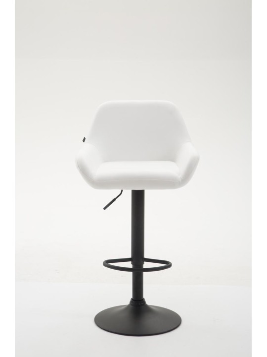 Taburete de bar Braga piel sintética B, blanco Taburete de bar Braga piel sintética B, blanco
