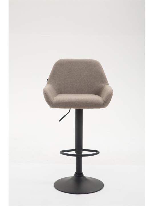 Taburete de bar Braga tela B, taupe