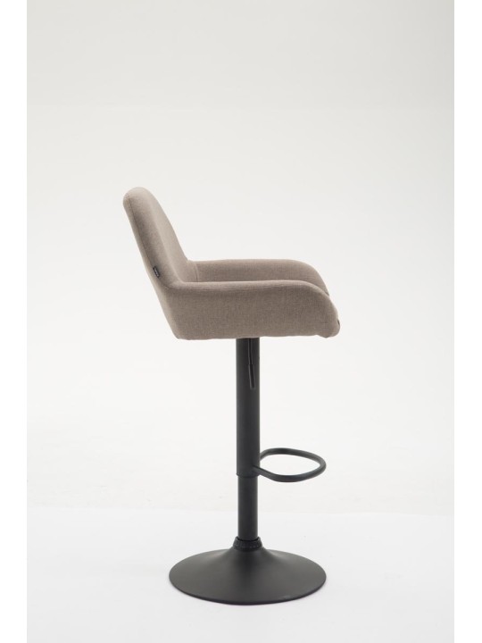 Taburete de bar Braga tela B, taupe