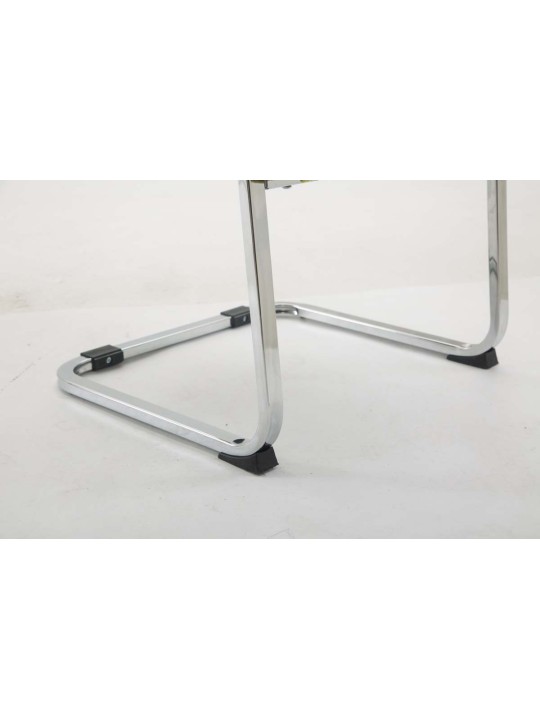Silla de visita XL tela Anubis, crema