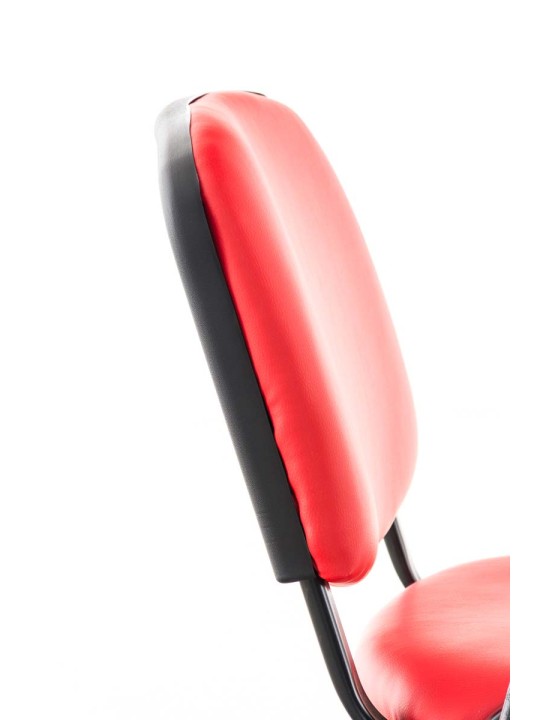 Silla Ken con mesa plegable símil piel, rojo Silla Ken con mesa plegable símil piel, rojo