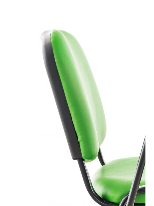 Silla Ken con mesa plegable símil piel, verde Silla Ken con mesa plegable símil piel, verde