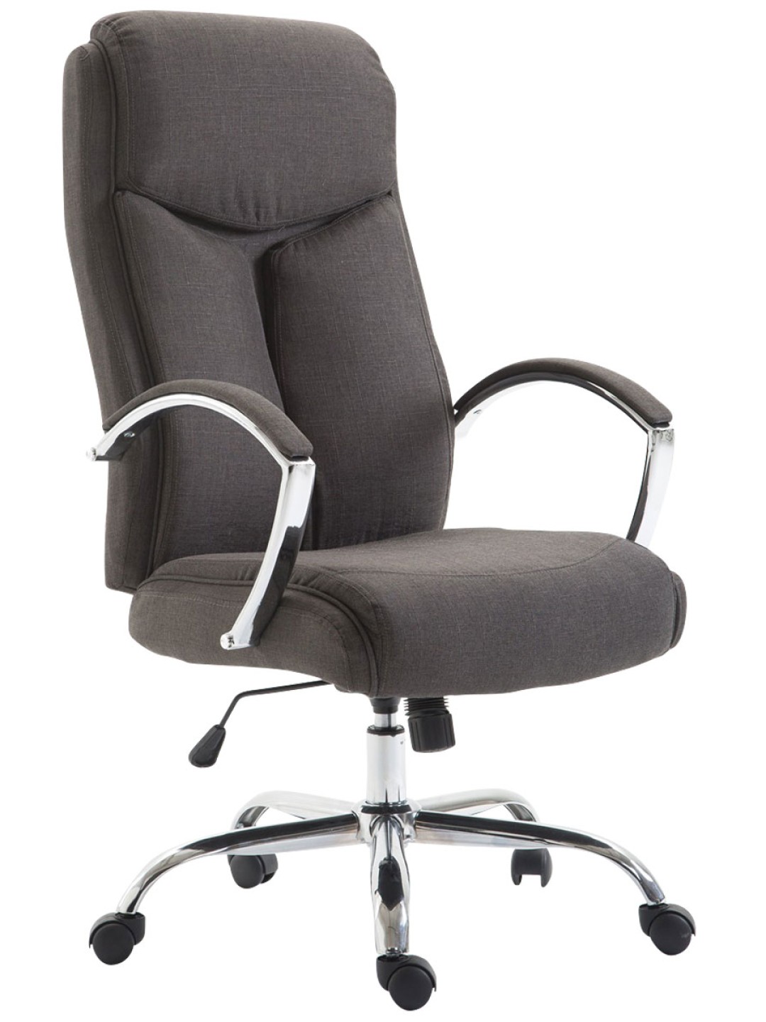 Silla de oficina tela Vaud, gris oscuro