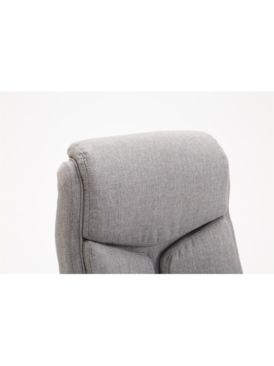 Silla de oficina tela Vaud, gris