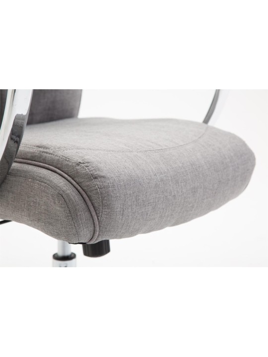 Silla de oficina tela Vaud, gris