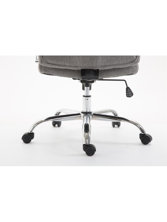 Silla de oficina tela Vaud, gris