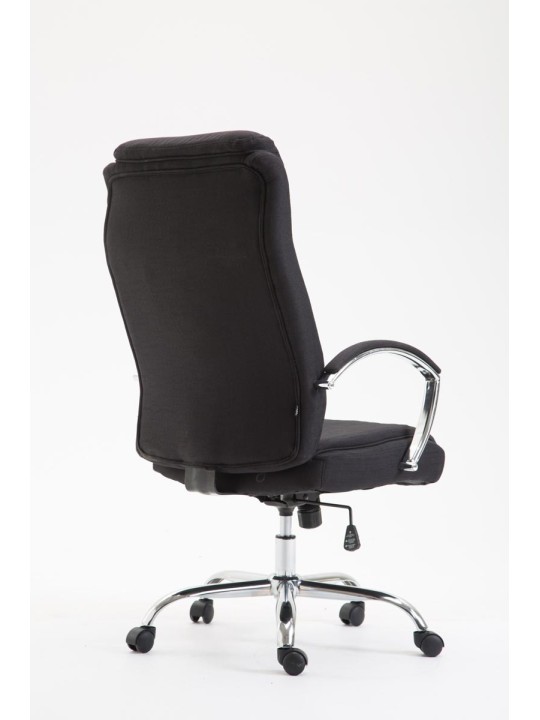 Silla de oficina tela Vaud, negro