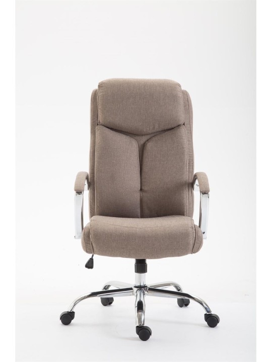 Silla de oficina tela Vaud, taupe