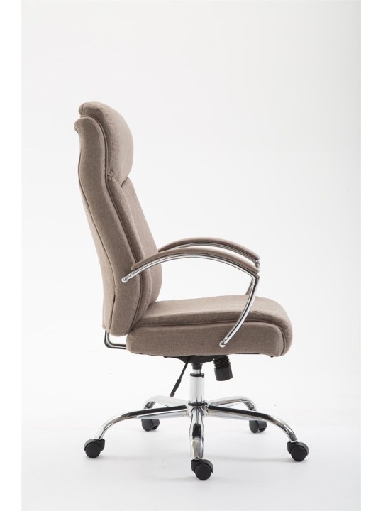 Silla de oficina tela Vaud, taupe