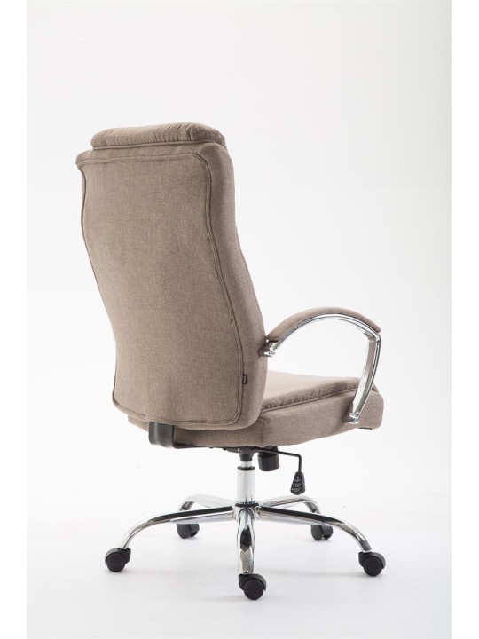 Silla de oficina tela Vaud, taupe