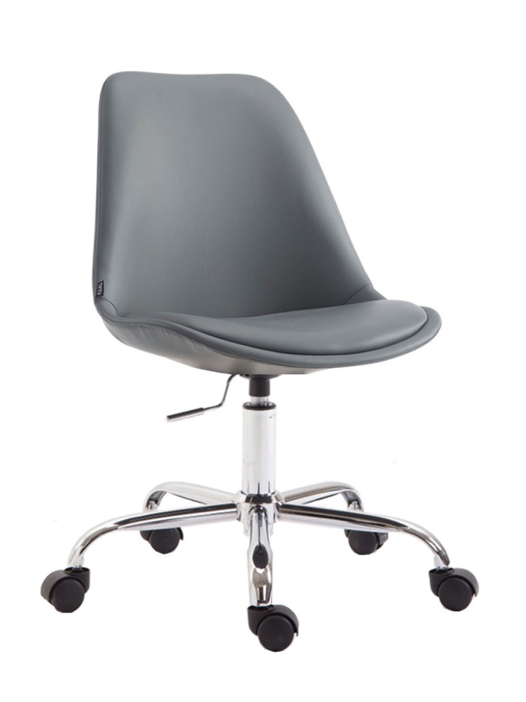 Silla de oficina Toulouse ecopiel, gris