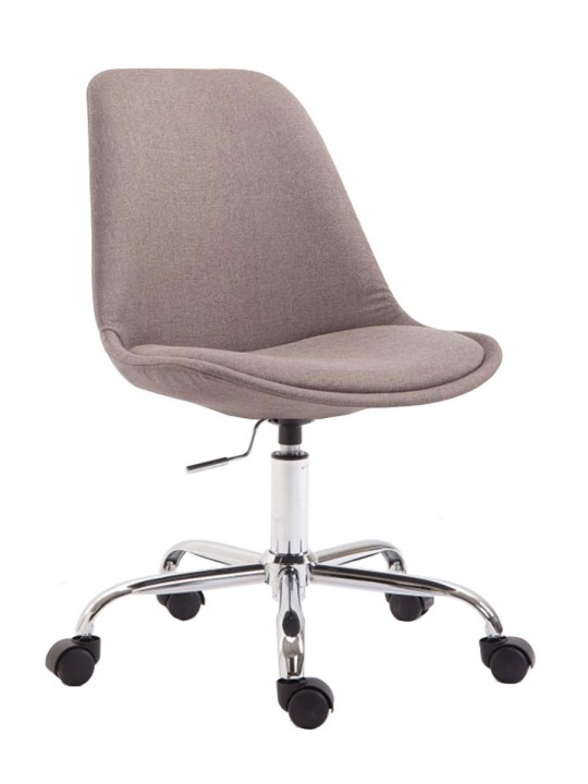 Silla de oficina tela Toulouse, taupe