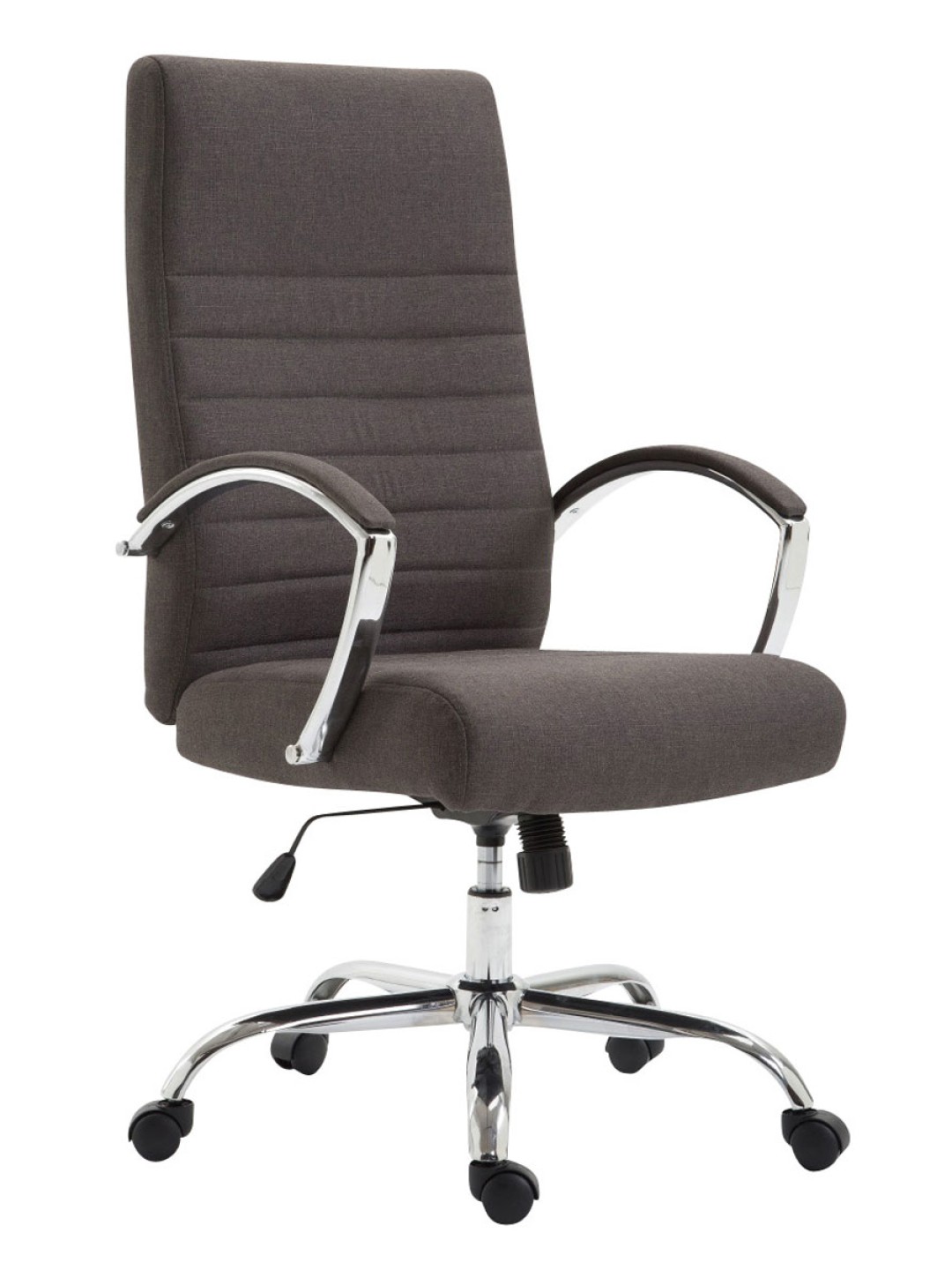 Silla de oficina tela Valais, gris oscuro