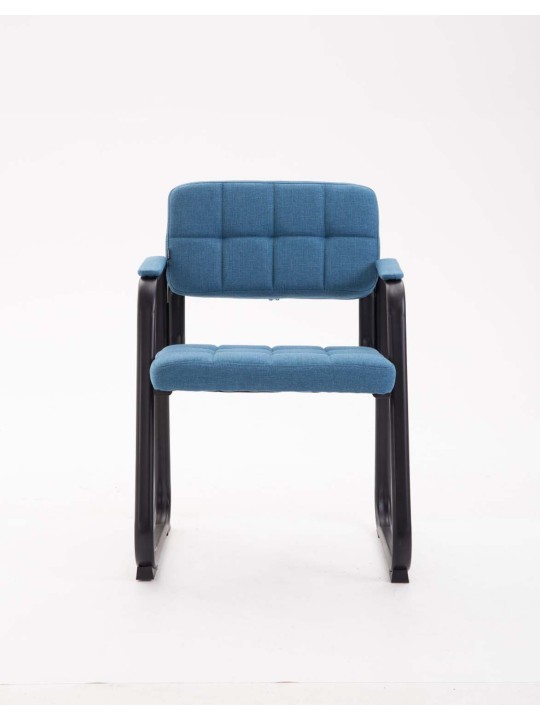 Silla de visita Canadá B tela, azul