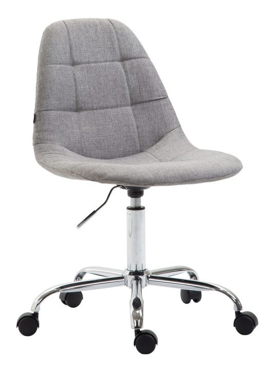 Silla de oficina tela Reims, gris