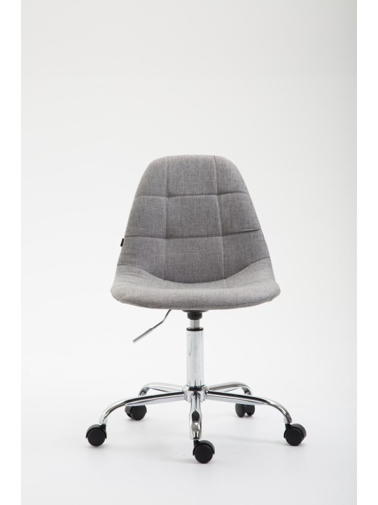 Silla de oficina tela Reims, gris