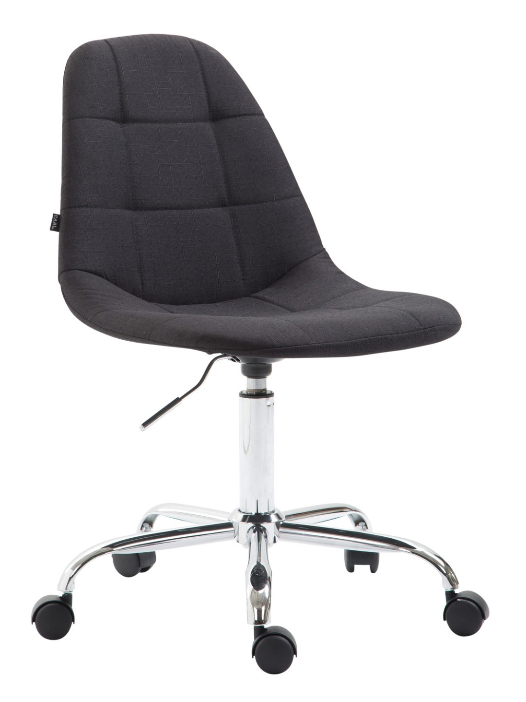 Silla de oficina tela Reims, negro