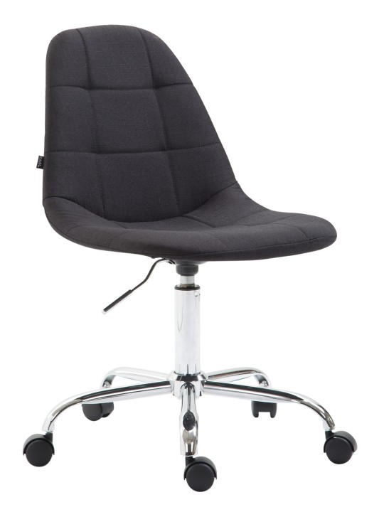 Silla de oficina tela Reims, negro