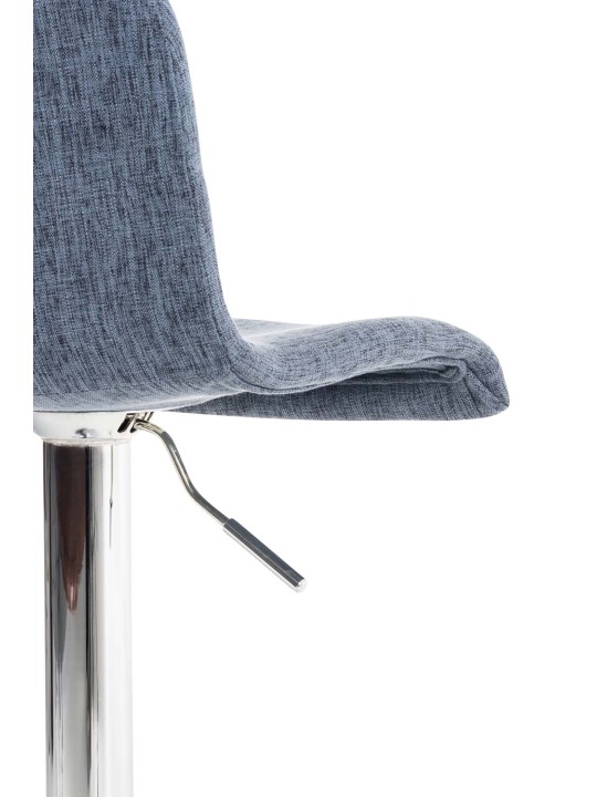 Taburete de bar Hoover tela C, azul