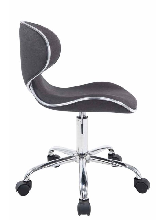 Taburete de trabajo Las Vegas V2 tela, gris oscuro Taburete de trabajo Las Vegas V2 tela, gris oscuro