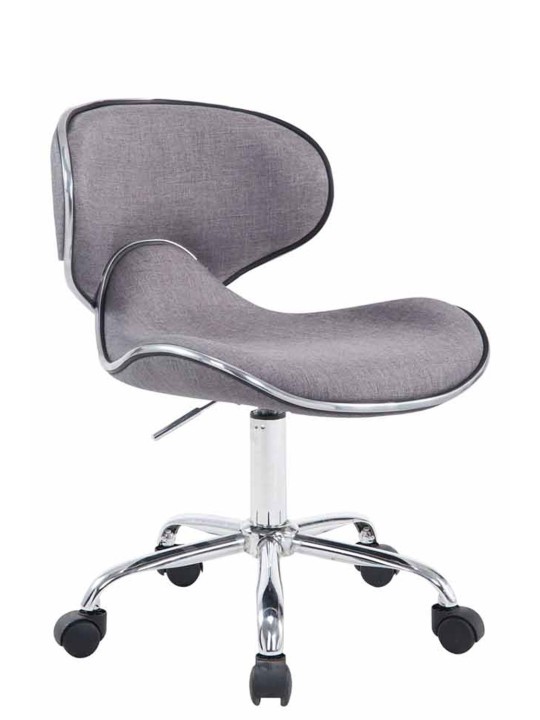 Taburete de trabajo Las Vegas V2 tela, gris Taburete de trabajo Las Vegas V2 tela, gris
