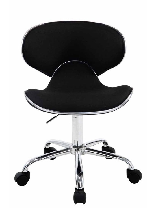 Taburete de trabajo Las Vegas V2 tela, negro Taburete de trabajo Las Vegas V2 tela, negro