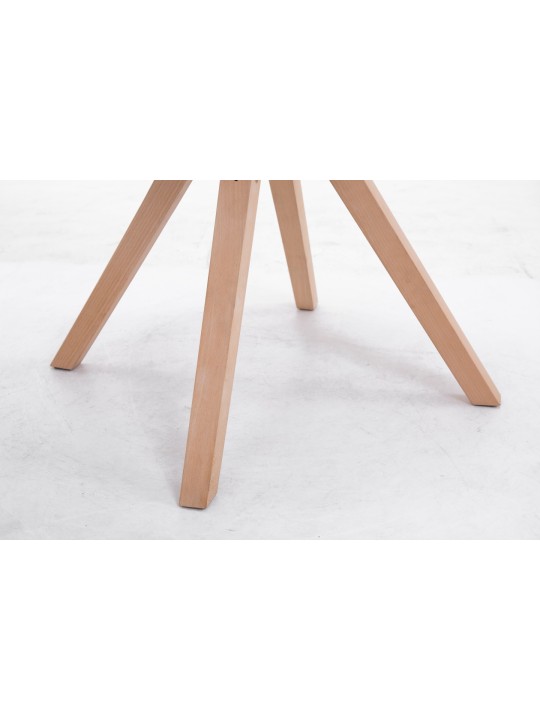 Silla de visita tela Toulouse Natura Square, azul Silla de visita tela Toulouse Natura Square, azul