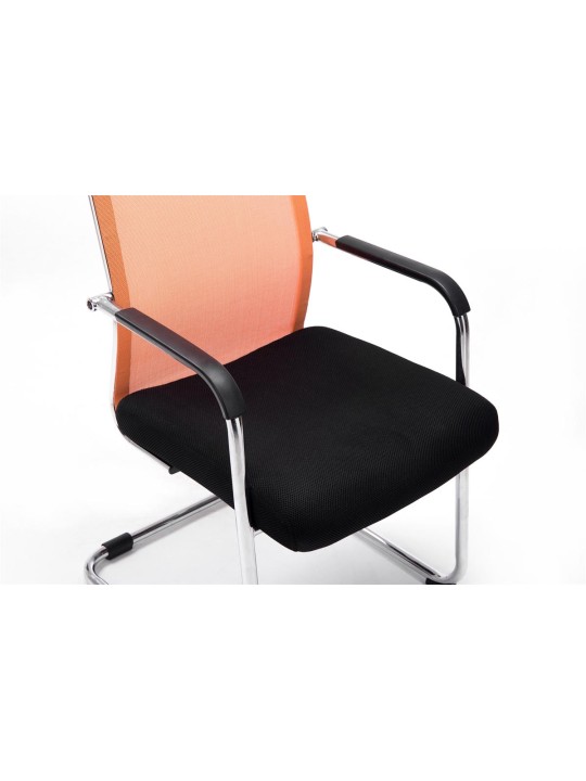Silla de visita Brenda V2, naranja Silla de visita Brenda V2, naranja