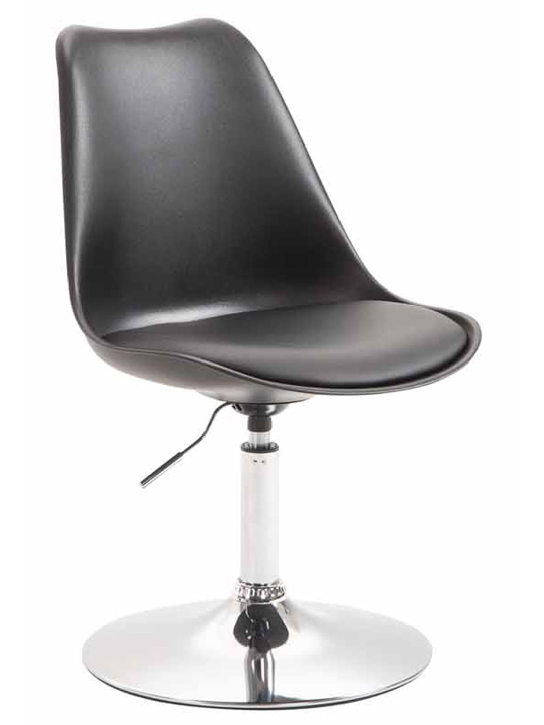 Silla Maverick C plástico, negro