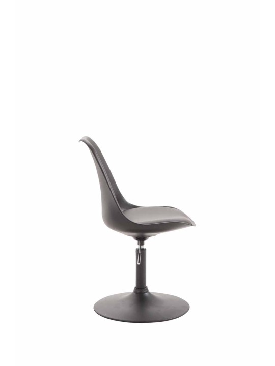 Silla Maverick B plástico, negro