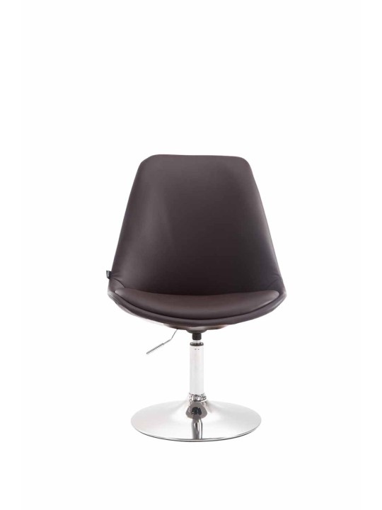 Silla Maverick C símil piel, marrón