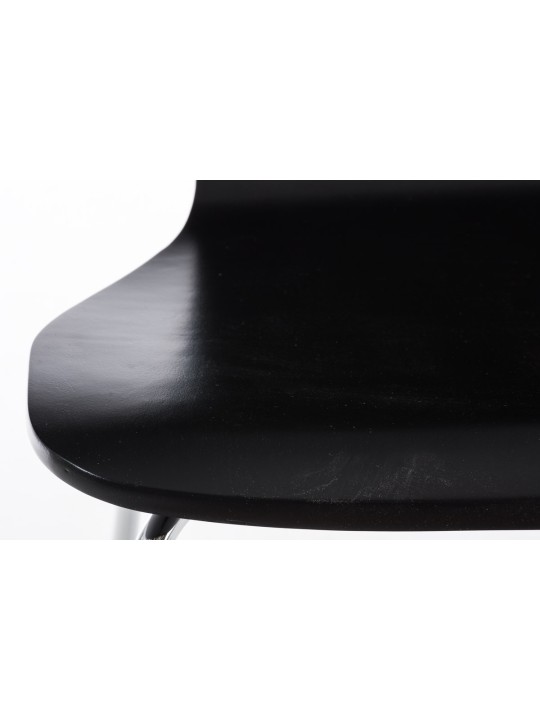 Juego de 2 sillas de visita Aaron, negro