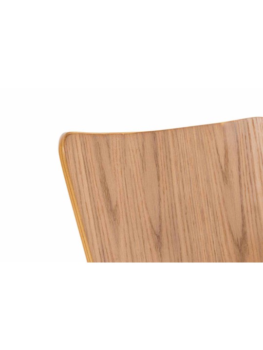 Juego de 2 sillas de visita Aaron, roble