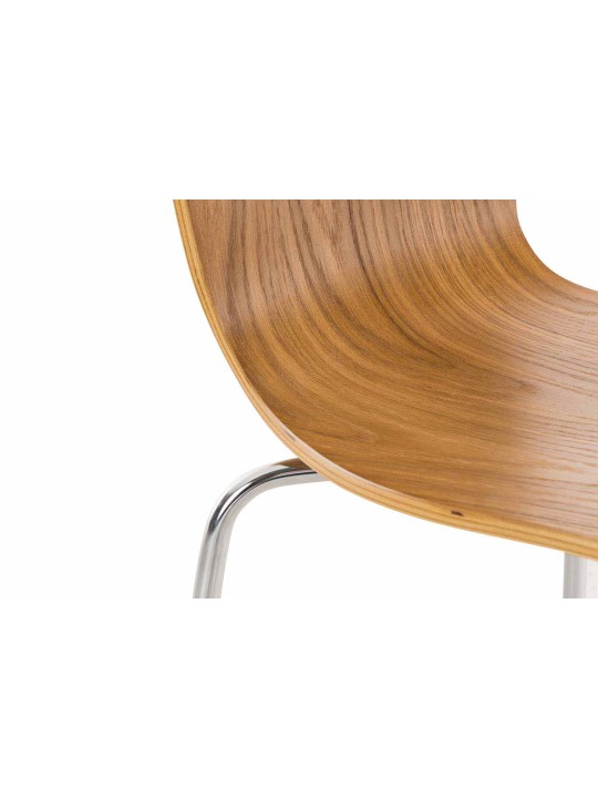 Juego de 4 sillas de visita Aaron, roble Juego de 4 sillas de visita Aaron, roble