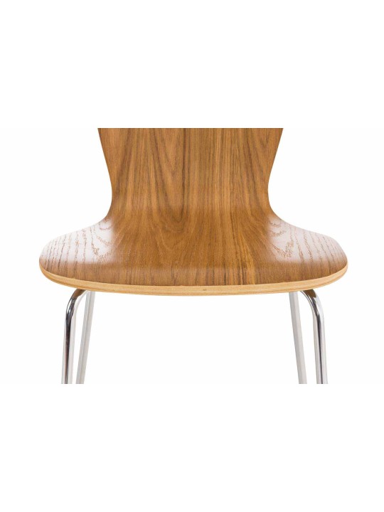 Juego de 4 sillas de visita Aaron, roble Juego de 4 sillas de visita Aaron, roble