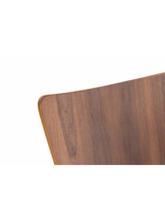 Juego de 4 sillas de visita Aaron, nogal Juego de 4 sillas de visita Aaron, nogal