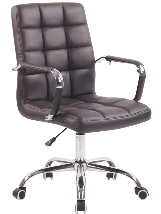 Silla de oficina Deli, marrón