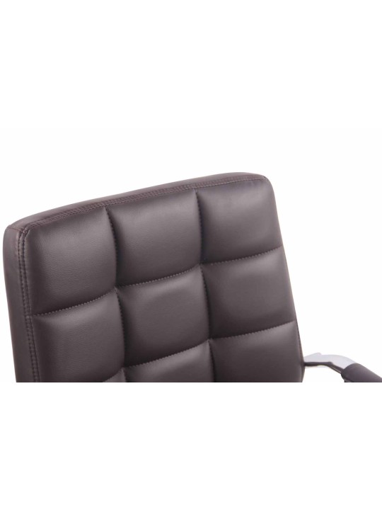 Silla de oficina Deli, marrón