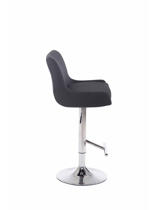 Taburete de bar Club piel sintética C, negro Taburete de bar Club piel sintética C, negro