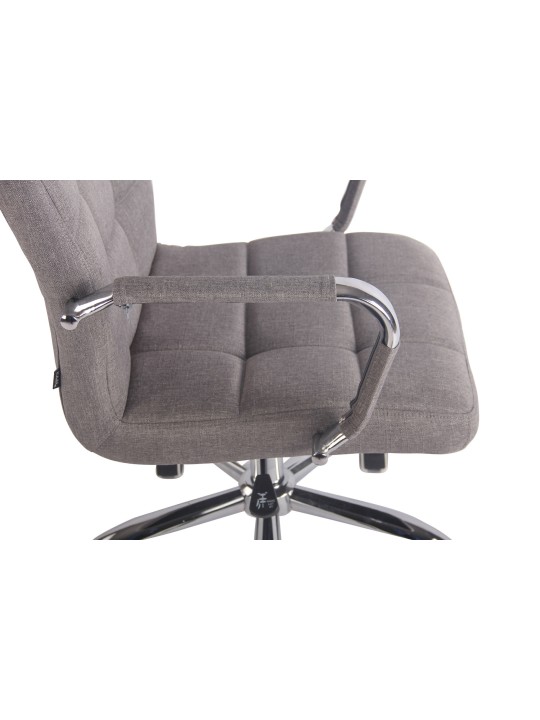 Silla de oficina Deli tela, gris Silla de oficina Deli tela, gris