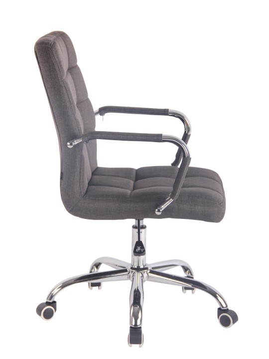 Silla de oficina Deli tela, gris oscuro Silla de oficina Deli tela, gris oscuro