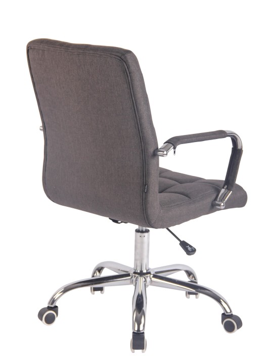 Silla de oficina Deli tela, gris oscuro Silla de oficina Deli tela, gris oscuro