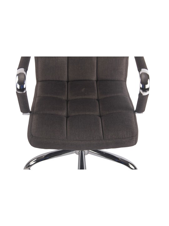 Silla de oficina Deli tela, gris oscuro Silla de oficina Deli tela, gris oscuro