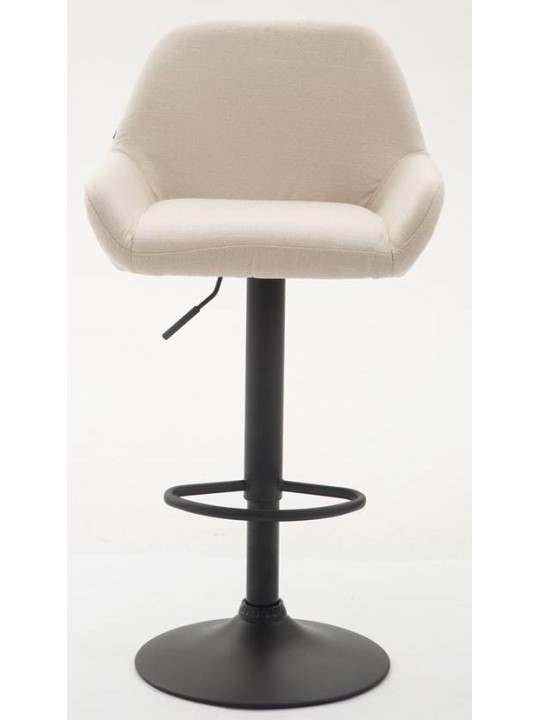 Juego de 2 taburetes de bar tela Braga, crema Juego de 2 taburetes de bar tela Braga, crema