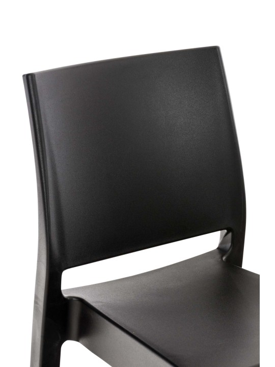 Taburete de bar Maya, negro