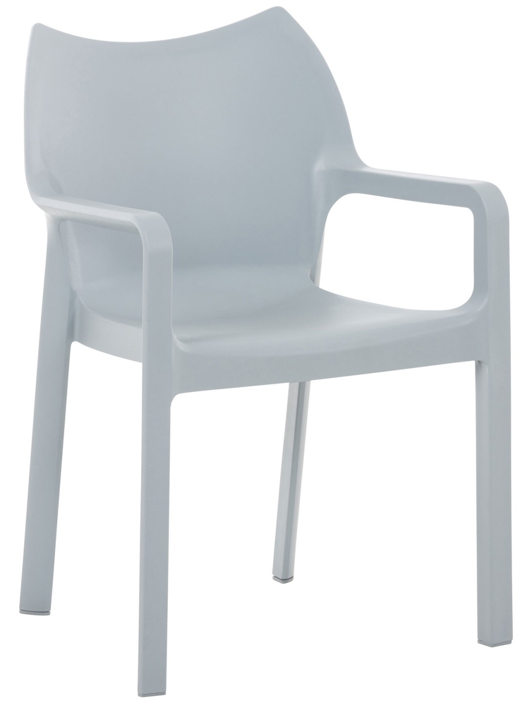 Silla DIVA, gris claro